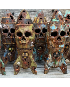 The Skull Bomb - Small Nuclear Warhead Decor