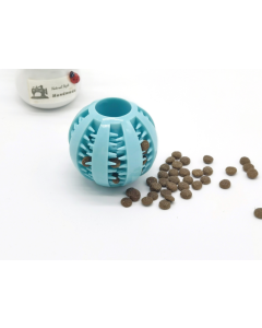 Interactive chewing ball Pet teeth cleaning toys Dog rubber balls chewing bite-resistant leaking food balls toy balls chewing watermelon balls.