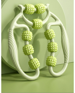 Muscle Relaxation Ring Clip Leg Yoga Wheel U Shape Roller Muscle For Fitness Yoga Sports