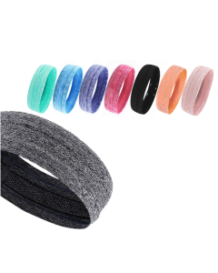 Running Sports HeadbandSweatbandNon-slip antiperspirant headbandYoga HairbandTennis Sports Headband