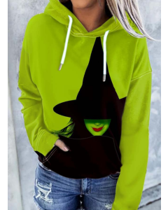 Wicked Hooded Women's Casual Long Sleeve Sweatshirt