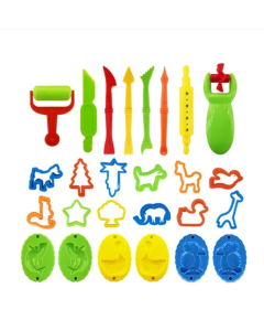 26 pieces/set children’s play house toys DIY clay mold set