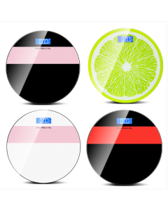 Human body weight scale USB home body fat scale rechargeable model white powder