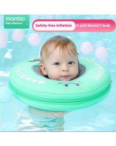 Mambobaby Infant and Toddler Inflatable Neck Ring Baby Swim Ring
