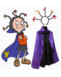 Halloween cosplay little witch Mona costume (Small 70CM / Large 90CM)