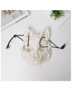 Halloween Cos Mask Two-dimensional Half Face Mask Funny