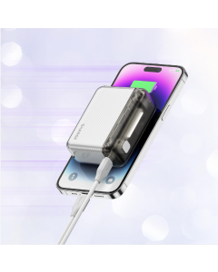 Xiaomi Youpin Sharge 20W portable power bank 10000mAh white + free transparent storage bag