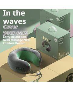 Hi Bear Cervical Massager Electric Kneading Multifunctional Portable Office Nap Neck and Shoulder Massage Pillow