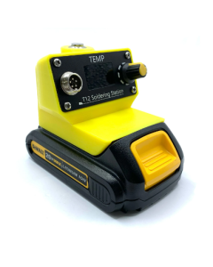 Cordless Digital T12 Table Soldering Station 70W DIY Repair Tools OLED HD Screen For Dewalt/Bosch/Milwauke/Mak!ta 18/20V battery