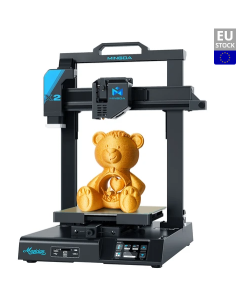 Mingda Magician X2 3D Printer, 16-Point Auto Leveling, Dual Gears Direct Extruder, PEI Steel Plate, Filament Detection, Belt Tensioner, LCD Touch Screen, Resume Printing, 230x230x260mm