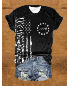 Women's Independence Day We The People 1776