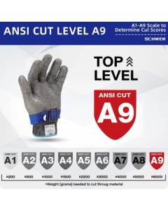 Stainless Steel Mesh Metal Labor Protection Gloves