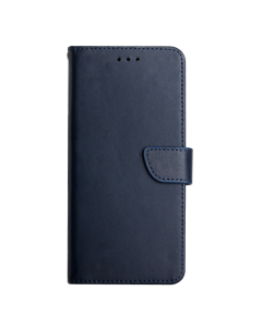 Genuine leather anti-fingerprint left/right opening phone case