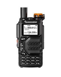 QUANSHENG UV-K5 5W High-power Walkie Talkie 50-600MHz Air Band NOAA DTMF Scrambler LED Flashlight Portable Multi-band Transceive