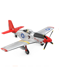 XK A280 P-51 Mustang 3D/6G System 560mm Wingspan 2.4GHz 4CH EPP RC Airplane Fighter RTF With LED Lights for Beginner