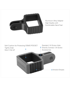 Sunnylife OP-Q9201 for OSMO POCKET metal adapter + chest strap