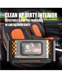 Car interior cleaning and polishing wipes(80 pcs/bag)