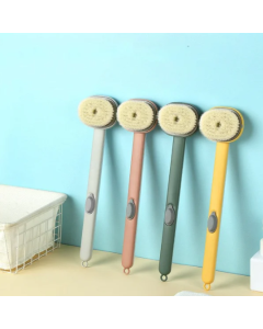 Family Essentials Long Handle Bath Massage Cleaning Brush