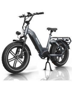 HIIMIWAY Electric Bike with 20Ah Battery 20"×4" Fat Tire E Bike for Adults 80KM/H Electric Bicycles Dual Shock Absorber ebike
