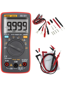 ANENG AN8008 True RMS Wave Output Digital Multimeter AC DC Current Volt Resistance Frequency Capacitance Test