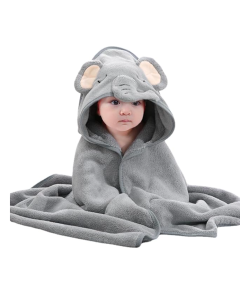 Baby Hooded Bath Towel | Soft Bath Towel with Bear Ears | Hooded Baby Towel for Newborns, Babies and Toddlers Suitable as Gifts for Babies Generic