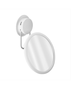 Stapless bathroom mirror Swivel folding makeup mirror