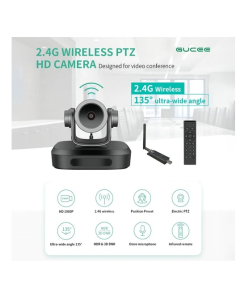 GUCEE G07-1080P 2.4G Wireless Video Conference Camera