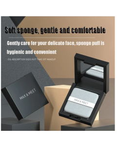 Oil Absorbing Face Paper With Mirror