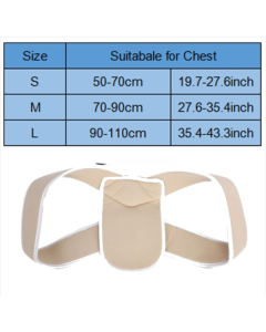 Adjustable Upper Back Shoulder Support Posture Corrector Adult corset Spine Back belt Corrects back support