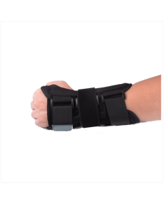 MK-126 Sports wrist guard steel plate Hand brace removable adjustable injured fractures fixed orthopedic wrist strap
