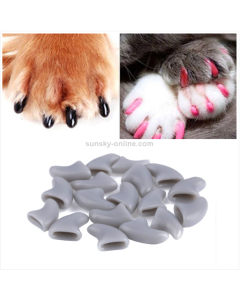 20 pieces a silicone cat nail clipper/cat claw/pet nail protector/cat nail clipper
