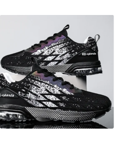 Xiaomi Youpin Men Sneakers Sport Air Cushion Running Shoes Breathable Shock Absorption Mesh Comfortable Casual Trainers New 2023