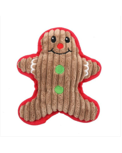 WJ084 Christmas Santa Claus Pet dog Toy Chew Squeaky stuffed toy (Snow Man)