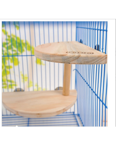 Pet wooden variable two-layer stepping board for small pets