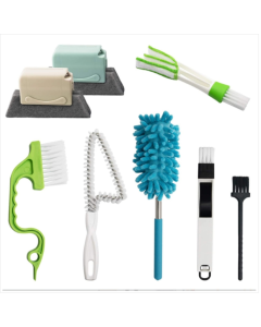 8 pieces/set sold recessed window sill cleaning brush