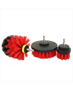 3 sets of cleaning brush head for kitchen and bathroom drill
