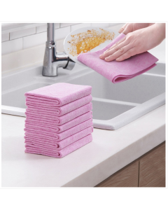 10 a sell coconut shell cloth household non-hair thickening absorbent non-oil washing dish cleaning cloth, size :30x30cm