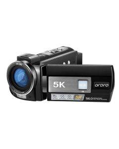 Ordro AE20 5K 56MP 18X Digital Zoom Video Camcorder Wireless WiFi Camera Infrared Night Vision Anti-shake Camaras for Recording Vlog Youtube