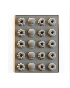 Silicone Cake Mold 25 even soft candy Hard candy silicone Cookie Mold (donut)