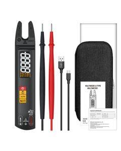 BSIDE U1 Digital Clamp Multimeter, Electric Tester Pen, Bright LED Flashlight, DC AC 100A Pliers, T-RMS Current