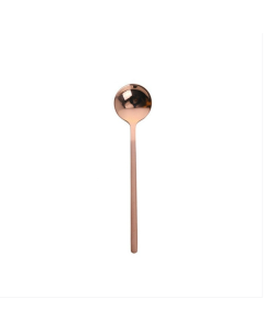 Mini coffee spoon Kitchen dessert spoon Dining Home round stainless steel coffee spoon