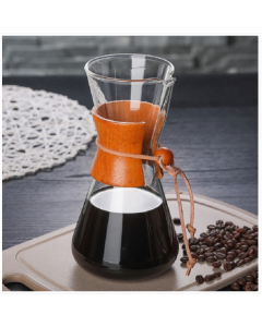 Pyrex coffee pot Convenient hand pot, specification :600 ml coffee pot