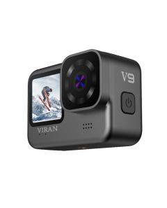 VIRAN 4K60FPS WiFi Anti-shake Action Camera V9 With Remote Control Screen Waterproof Sport Camera Go drive recorder pro cam