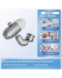 Hanko bathroom faucet spout universal swivel water planter bathroom wash basin bubbler wash fittings