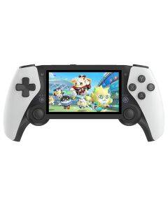 M25 Handheld Game Console, 128GB TF Card with 30000+ Games, 25 Emulators, 4.3in Screen, 3D Rocker for Arcade Games, Rockchip RK3566, 3000mAh Battery, Save/Load Games, Brightness Adjustable