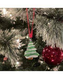 Lake Sea Glass Christmas Tree Ornament