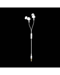 JBL C100SI Wired In Ear Headphones with Mic, JBL Pure Bass Sound, One Button Multi-function Remote, Angled Buds for Comfort fit