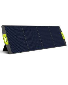 FOSSiBOT SP200(New) 200W Foldable Solar Panel, 23.4% High Cell Efficiency, ETFE Coating, Adjustable Kickstands for Home, RV, Camping, Blackout