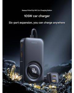 Baseus Car Charger Super Fast Charge One for Six
