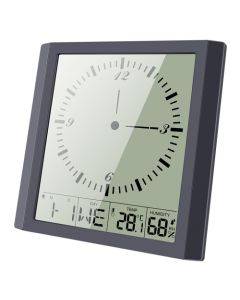 TS-8675 Multifunction Large Screen Clock Household Creative Thermometer Hygrometer